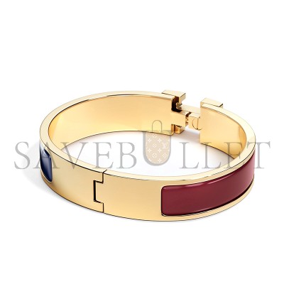 HERMES CLIC H COLOR BLOCK BRACELET H700016FB1GM HERMES CLIC H COLOR BLOCK BRACELET H700016FB1GM